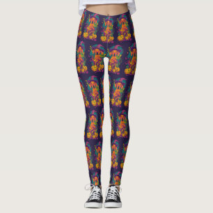 Legging Malandro Vizsla Halloween Bruxelles E Pumpkin