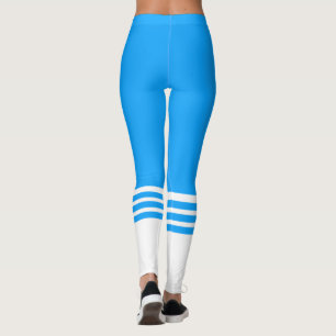 Legging Malhação de Equipe Azul Tubo