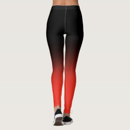 Legging Malhação Preto e Vermelho