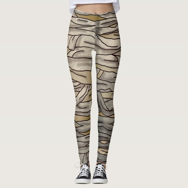 Legging MAMÃ WRAPINGS por Slipperywindow (Frente)
