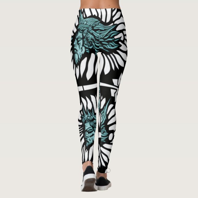 Legging mandala art (Verso)