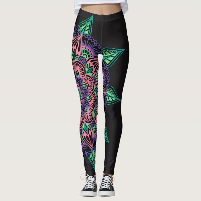 Legging Mandala da melancia (Frente)