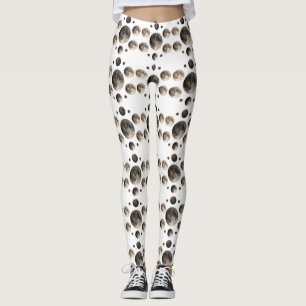 Legging Mandala de Fases Lunares Astronomia Arte Celestial
