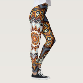 Legging Mandala do caleidoscópio em Portugal: Teste padrão