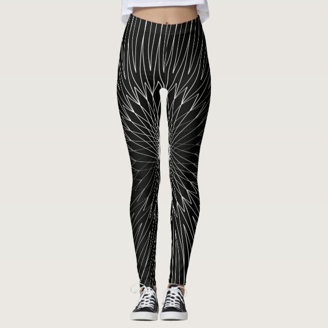 Legging Mandala, Fios de Bicicleta 1 (Frente)