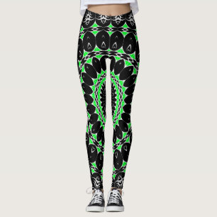 Legging Mandala Tribal Celta ( Verde )