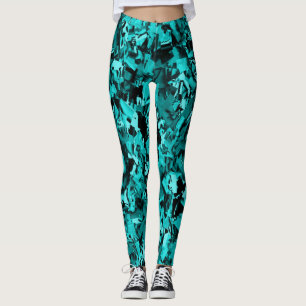 Legging Mania de turquesa…