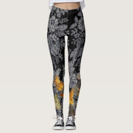 LEGGING MANTEIRAS DE PADRÃO ANTIGO LACE PRECISA PERNAS NEG