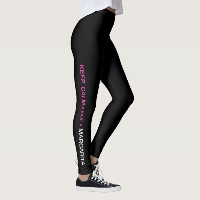 LEGGING "MANTENHA CALMA E TENHA UMA MARGARITA" (Direita)