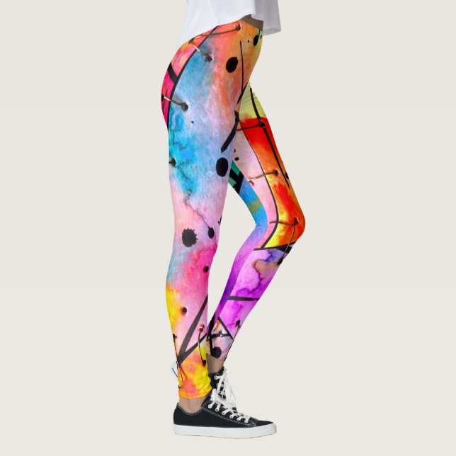 Legging Mantenha ou design suas próprias pernas (Direita)