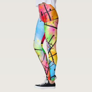 Legging Mantenha ou design suas próprias pernas