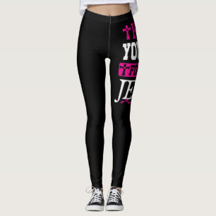 Legging Mantenha Seus Olhos Focados Em Jesus