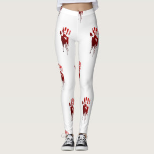 Legging mãos sangrentas