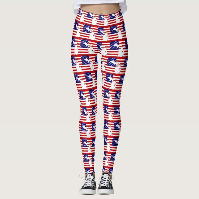 LEGGING MAPA DE MICHIGAN (Frente)