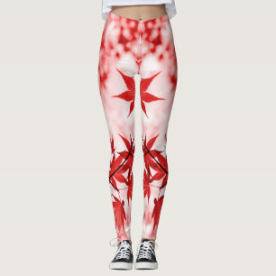 Legging Maple Trees Folha Design- 29997