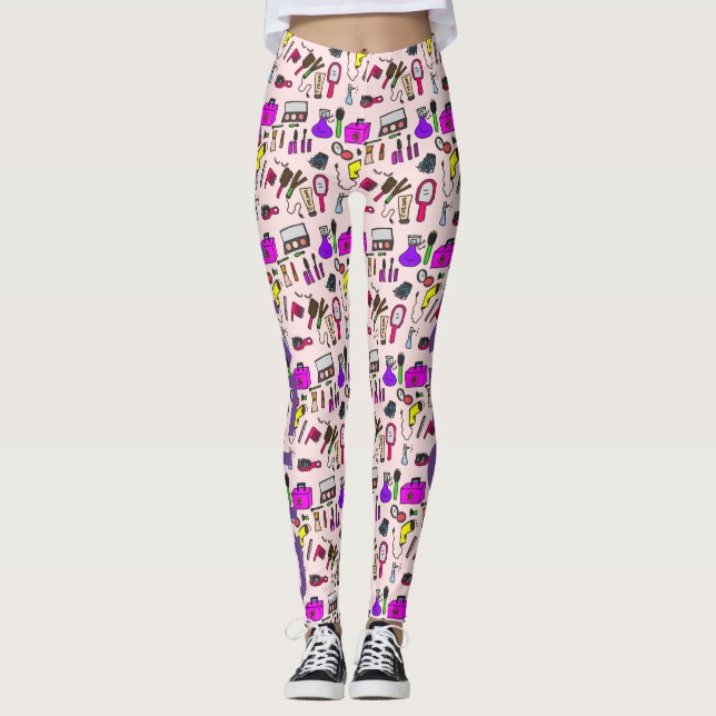 Legging maquilhagem (Frente)