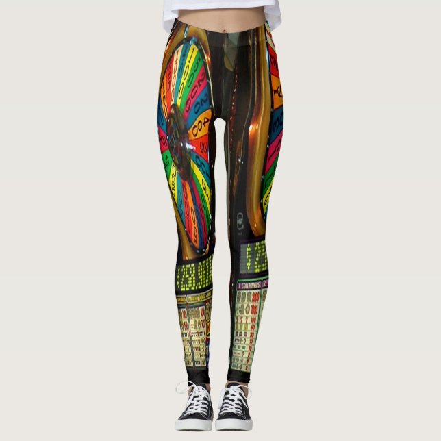 Legging Máquinas De Slot Las Vegas (Frente)