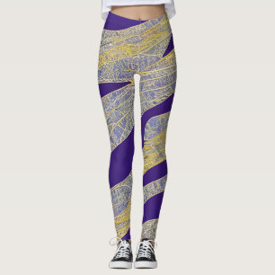 Legging Mar Absorto Ondas Fragmentadas 13