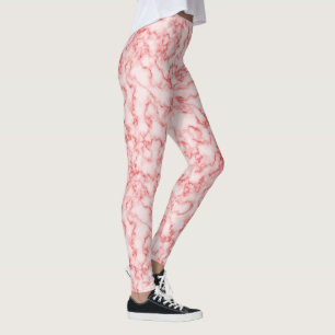 Legging Marble Rock Rosa Rodopia Bonito Padrão