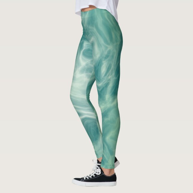 Legging Marble Verde (Esquerda)