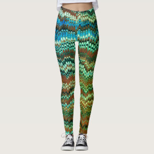 Legging Marcação do Livro de Papel Final (Folha Verde)