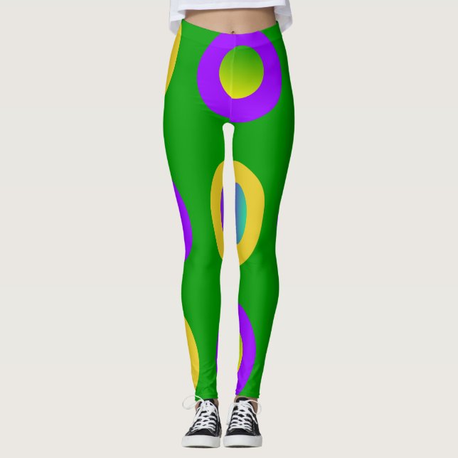 Legging Mardi Gras Bolinhas (Frente)