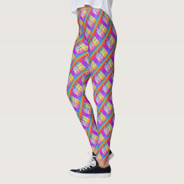 LEGGING MARGARITAS POP ART