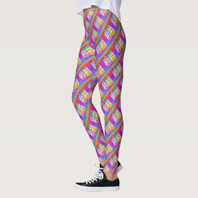 LEGGING MARGARITAS POP ART (Esquerda)