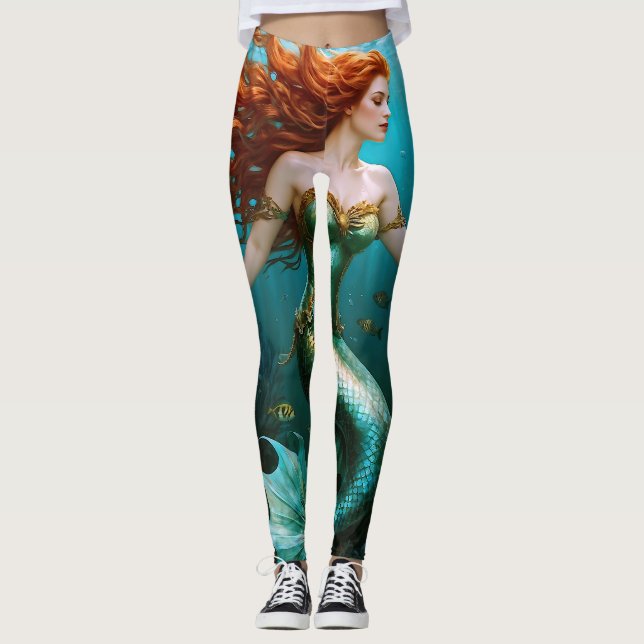 Legging "Marielle" - Linda Sereia Dançante (Frente)