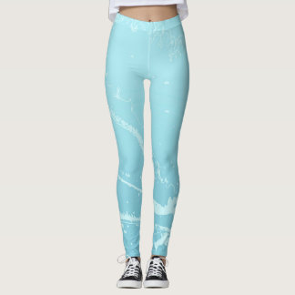 Legging Marine Vibes Abstrato
