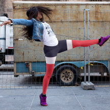 Marinho Azul com Vermelho