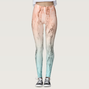Legging Mário azul-rosa moderno