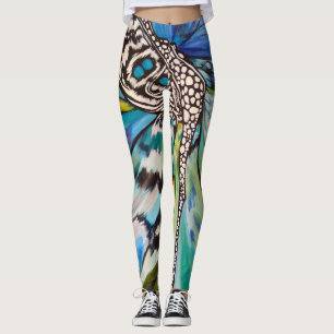 Legging Mariposa Azul