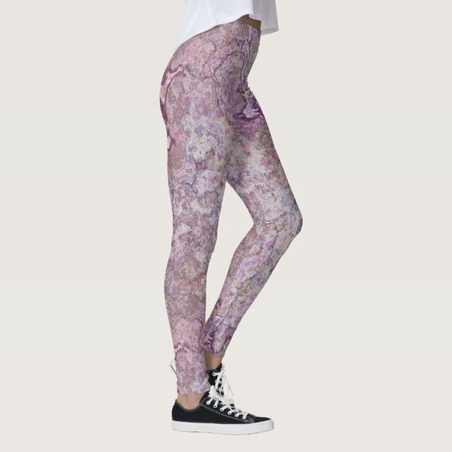 Legging Mármore Roxo (Direita)