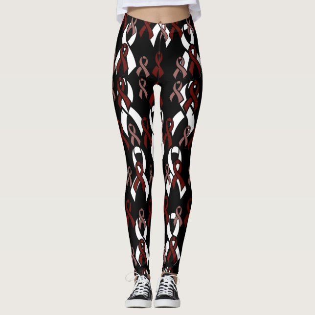 Legging Maroon Ribbons...APS (Frente)