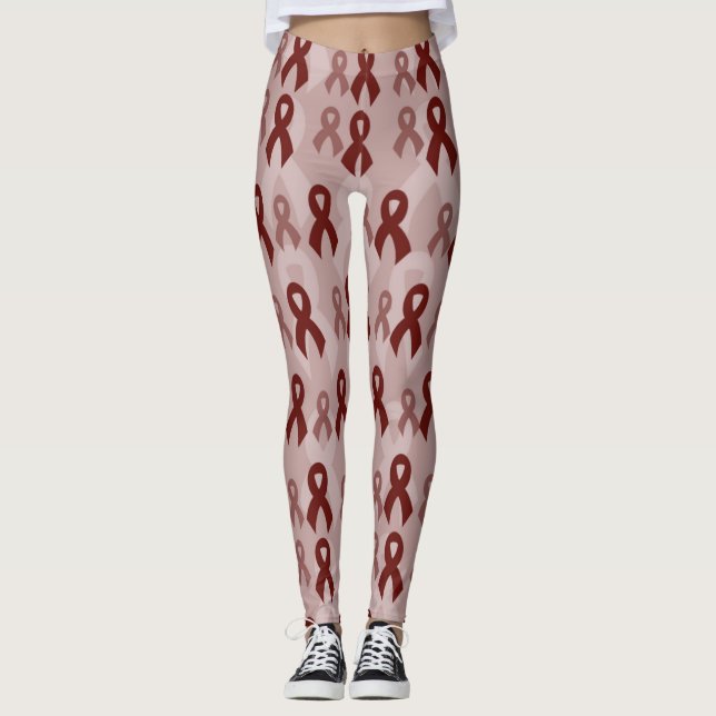 Legging Maroon Ribbons...APS (Frente)