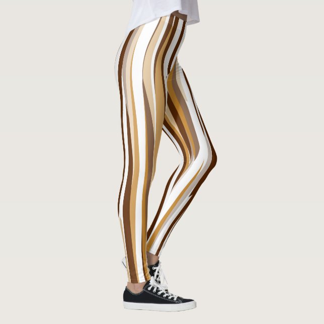 Legging Marrom e amarelo (Direita)