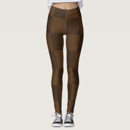 Legging Marrom Rico e Atemporal e Terra Marrom Escuro 
