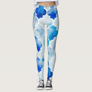 Legging Marroquina: Desenho Mão Sem Costura