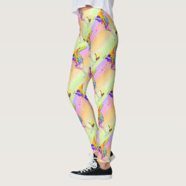 LEGGING MARTINI NO ESTILO POP ART DOS ANOS 60
