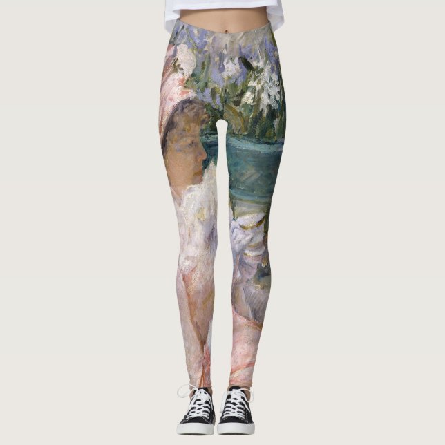 Legging Mary Cassatt - A Xícara de Chá (Frente)