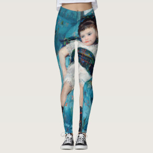Legging Mary Cassatt - Menina em uma Poltrona Azul
