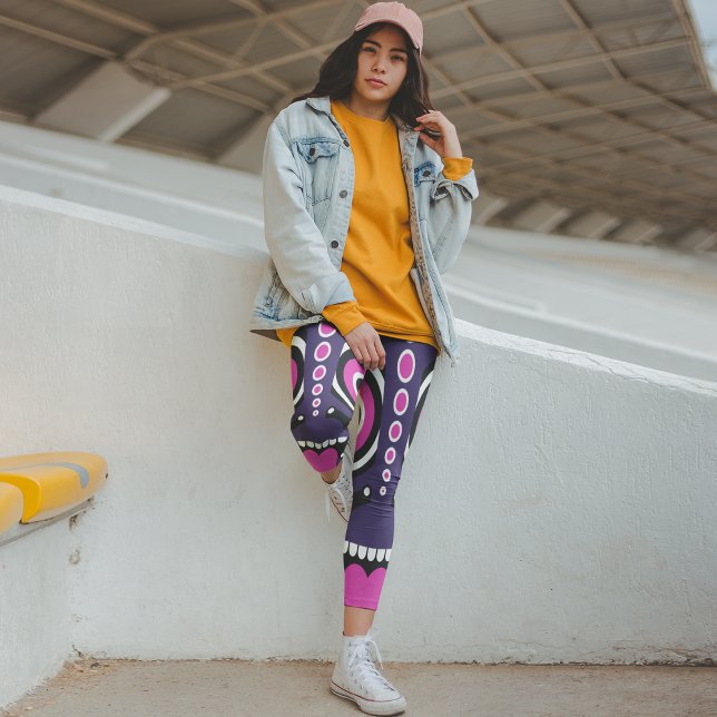 Legging Máscara de Tiki (Criador carregado)