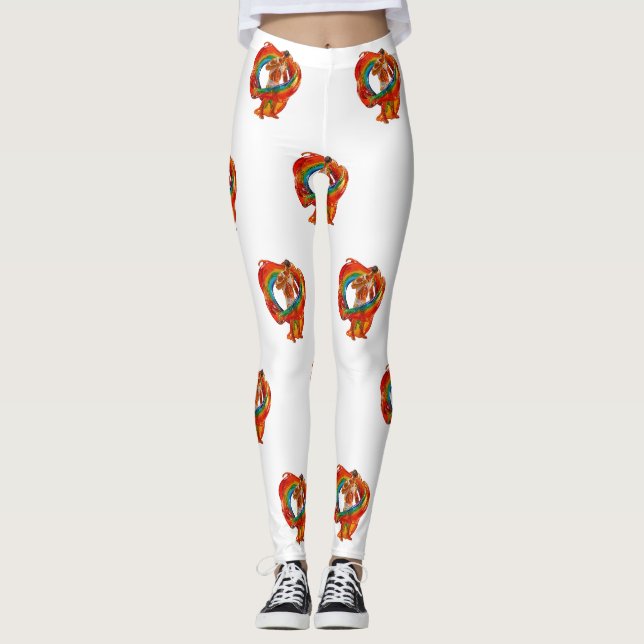 Legging Masculinidade moderna e impressionante da Slippery (Frente)