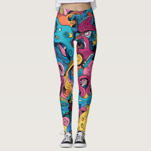 Legging Mash de Monstro Louco
