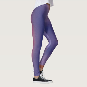Legging “Mauve Mirage Flow” – Abstrato Rosa Azul Bege