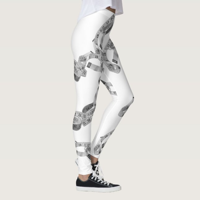 Legging Medidas de fita (Direita)