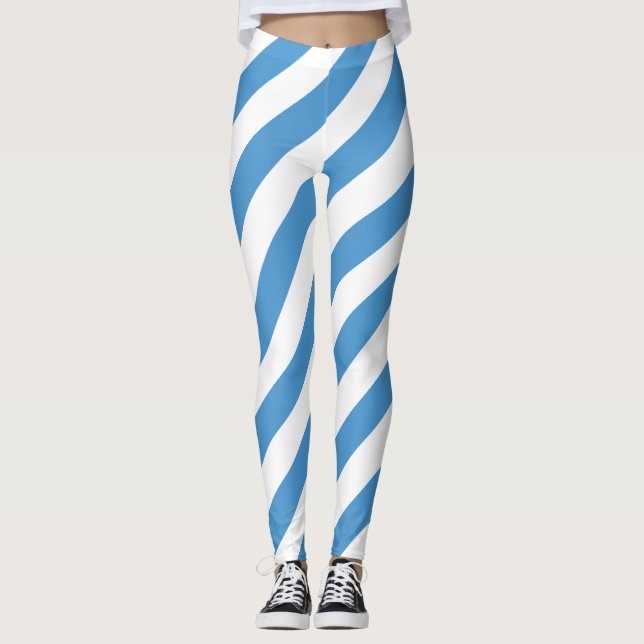 Legging Medidores de Cores de Bandeiras Nacionais da Guate (Frente)