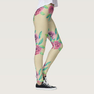 Legging Medley de Cachos de Rosas