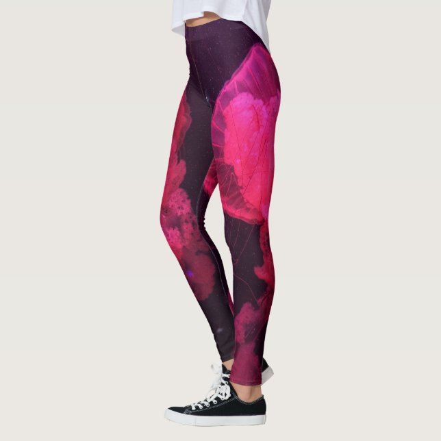 Legging Medusa cor-de-rosa (Esquerda)
